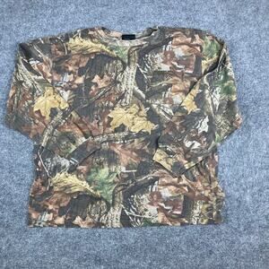 Fieldline Shirt Mens 2XL Camo Long Sleeve Hunting Outdoor Crewneck